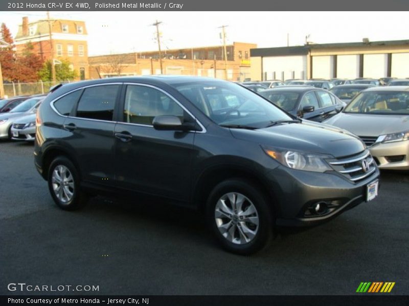 Polished Metal Metallic / Gray 2012 Honda CR-V EX 4WD