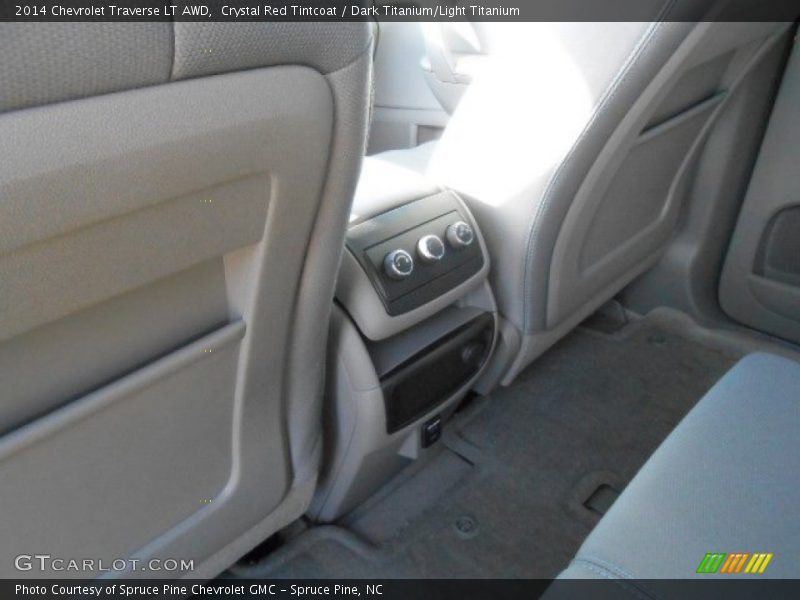 Crystal Red Tintcoat / Dark Titanium/Light Titanium 2014 Chevrolet Traverse LT AWD