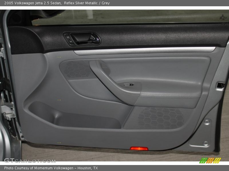 Reflex Silver Metallic / Grey 2005 Volkswagen Jetta 2.5 Sedan