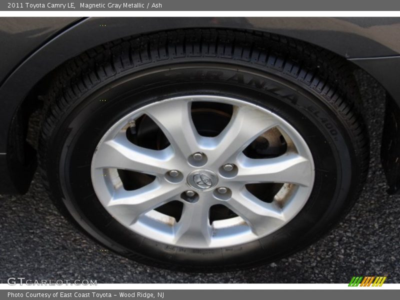 Magnetic Gray Metallic / Ash 2011 Toyota Camry LE