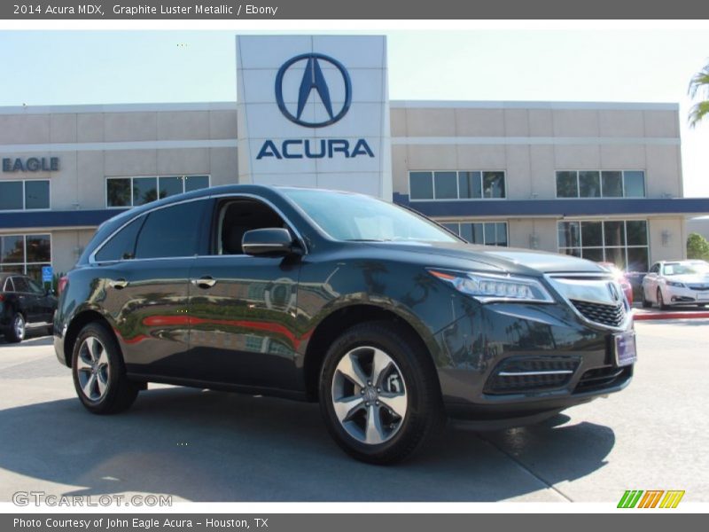 Graphite Luster Metallic / Ebony 2014 Acura MDX