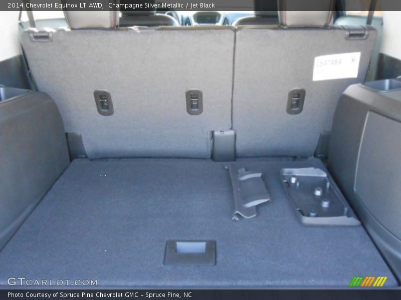 Champagne Silver Metallic / Jet Black 2014 Chevrolet Equinox LT AWD