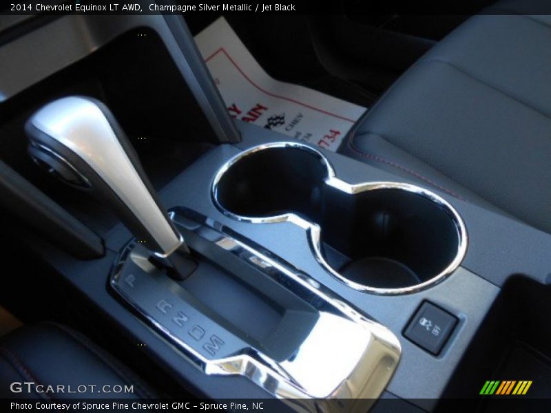 Champagne Silver Metallic / Jet Black 2014 Chevrolet Equinox LT AWD