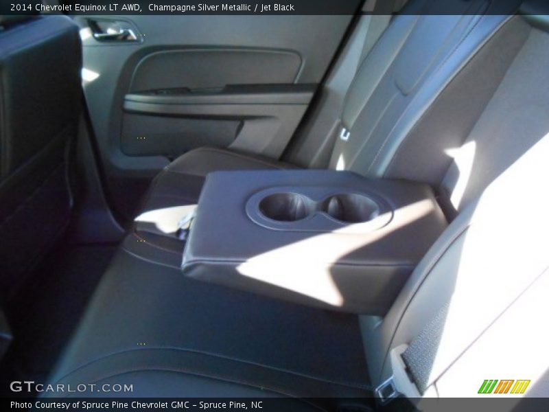 Champagne Silver Metallic / Jet Black 2014 Chevrolet Equinox LT AWD
