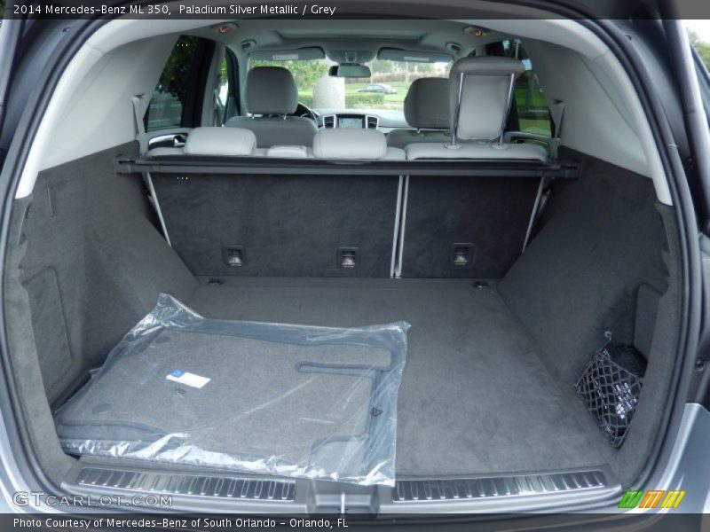Paladium Silver Metallic / Grey 2014 Mercedes-Benz ML 350