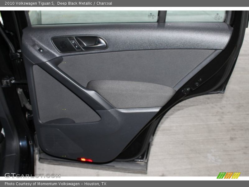 Deep Black Metallic / Charcoal 2010 Volkswagen Tiguan S
