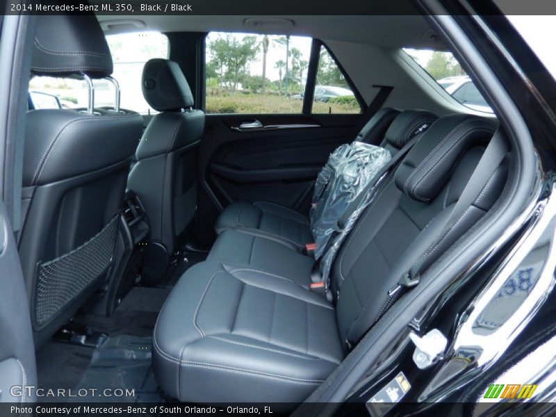 Black / Black 2014 Mercedes-Benz ML 350