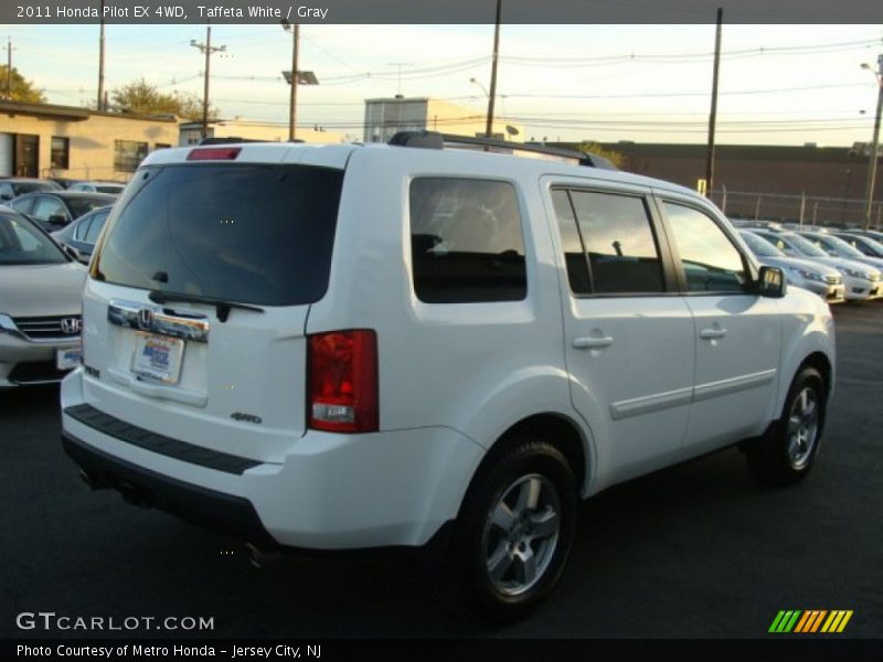 Taffeta White / Gray 2011 Honda Pilot EX 4WD