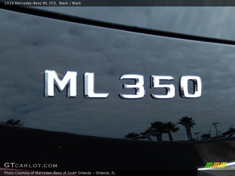 Black / Black 2014 Mercedes-Benz ML 350