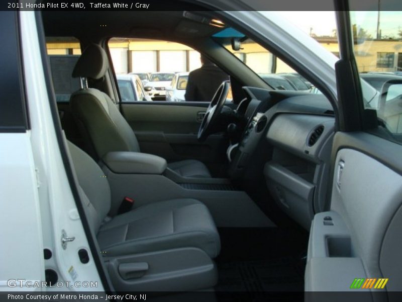 Taffeta White / Gray 2011 Honda Pilot EX 4WD