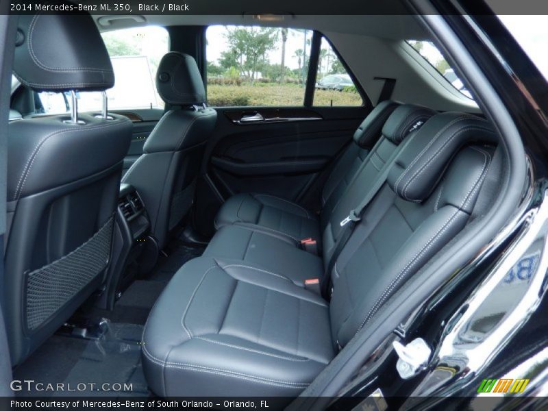 Black / Black 2014 Mercedes-Benz ML 350