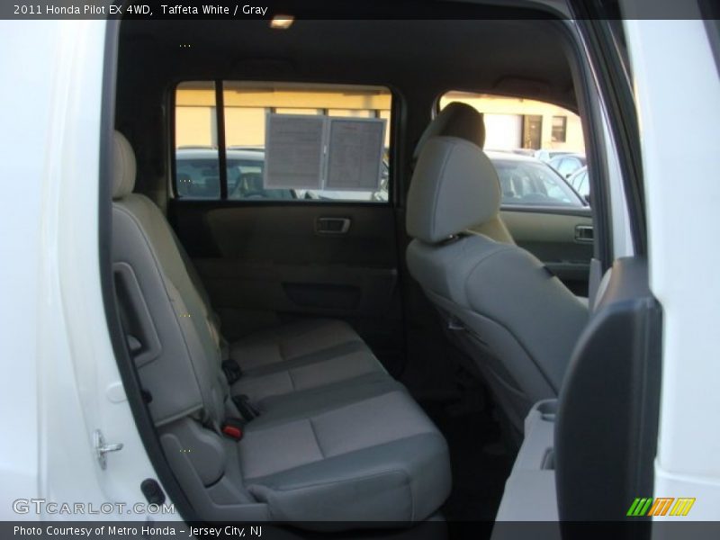 Taffeta White / Gray 2011 Honda Pilot EX 4WD