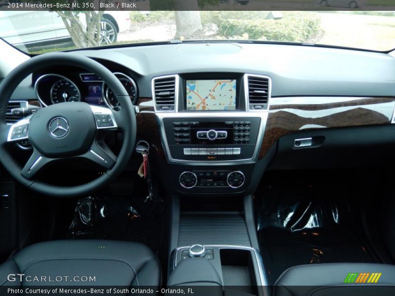 Black / Black 2014 Mercedes-Benz ML 350