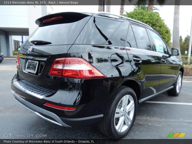 Black / Almond Beige 2014 Mercedes-Benz ML 350