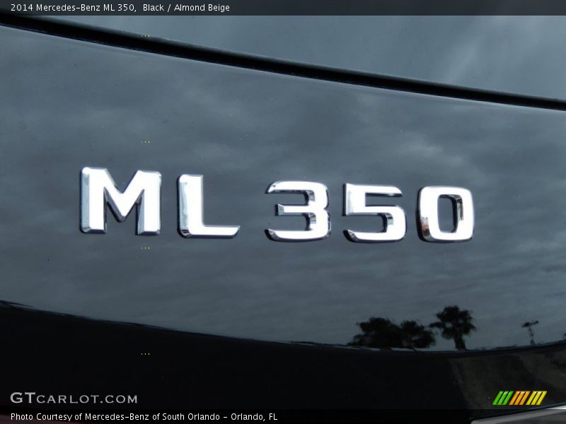 Black / Almond Beige 2014 Mercedes-Benz ML 350