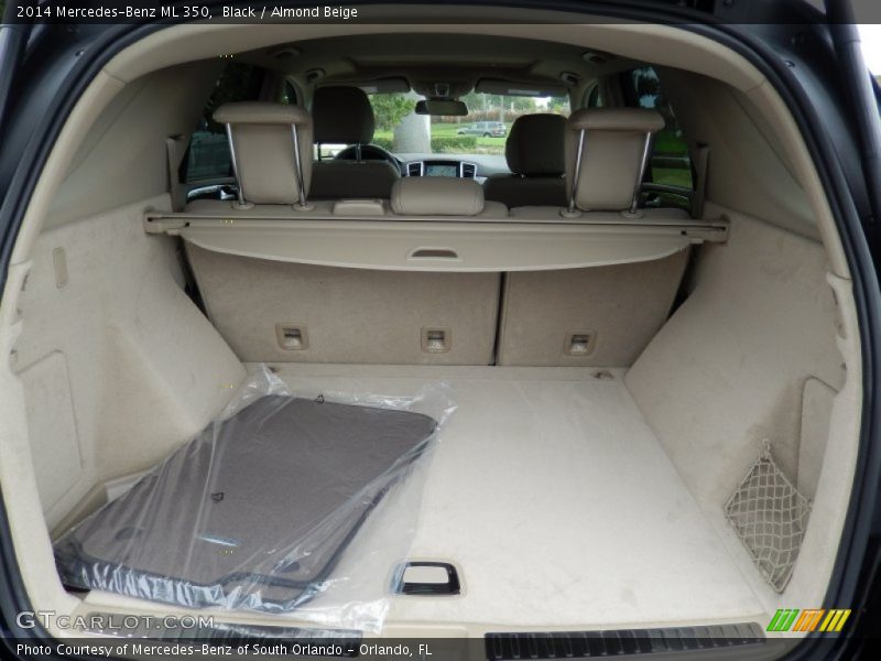 Black / Almond Beige 2014 Mercedes-Benz ML 350