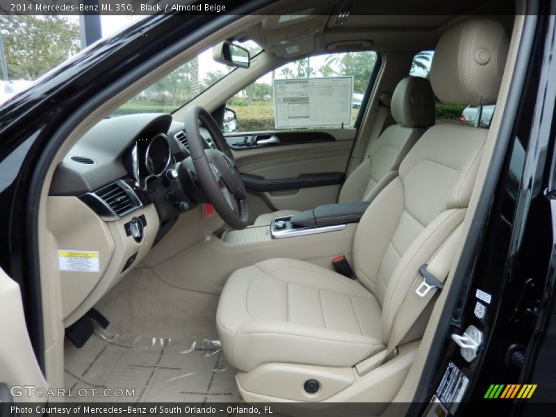 Black / Almond Beige 2014 Mercedes-Benz ML 350