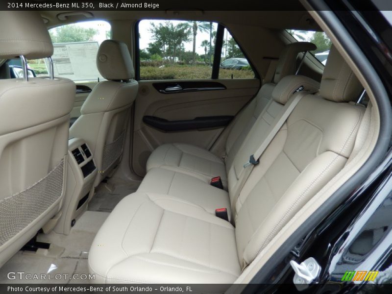 Black / Almond Beige 2014 Mercedes-Benz ML 350