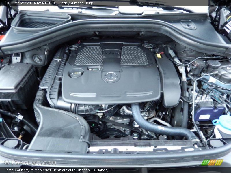 Black / Almond Beige 2014 Mercedes-Benz ML 350