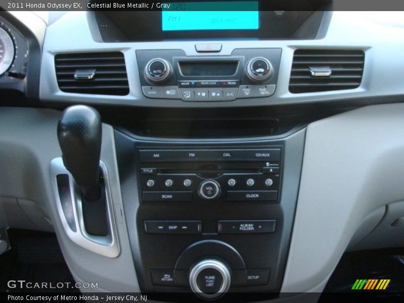 Celestial Blue Metallic / Gray 2011 Honda Odyssey EX