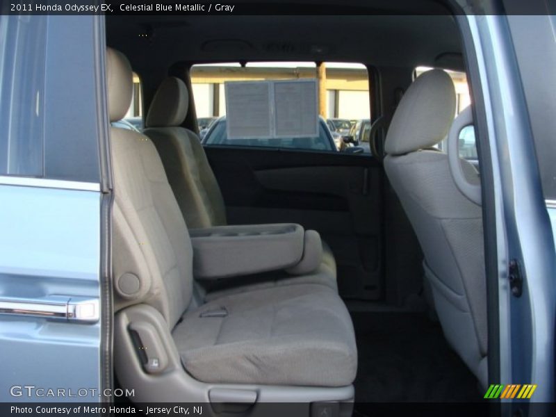 Celestial Blue Metallic / Gray 2011 Honda Odyssey EX