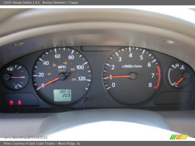 Bronze Shimmer / Taupe 2005 Nissan Sentra 1.8 S