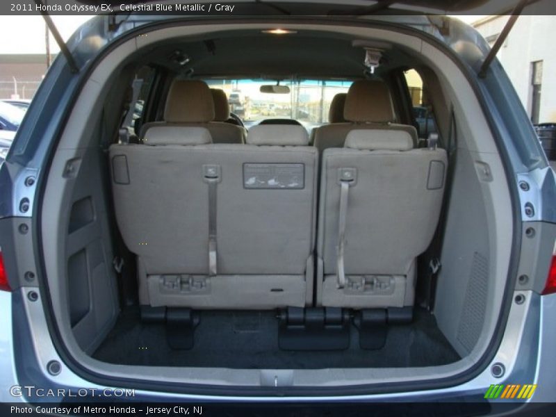 Celestial Blue Metallic / Gray 2011 Honda Odyssey EX