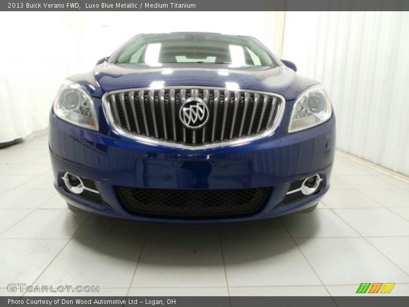 Luxo Blue Metallic / Medium Titanium 2013 Buick Verano FWD