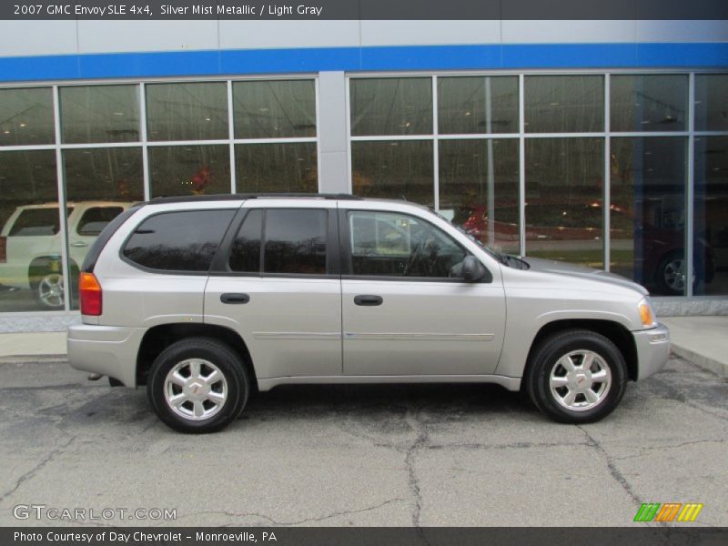 Silver Mist Metallic / Light Gray 2007 GMC Envoy SLE 4x4