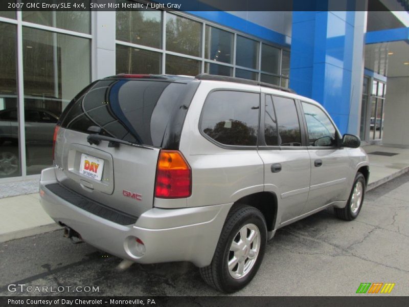 Silver Mist Metallic / Light Gray 2007 GMC Envoy SLE 4x4