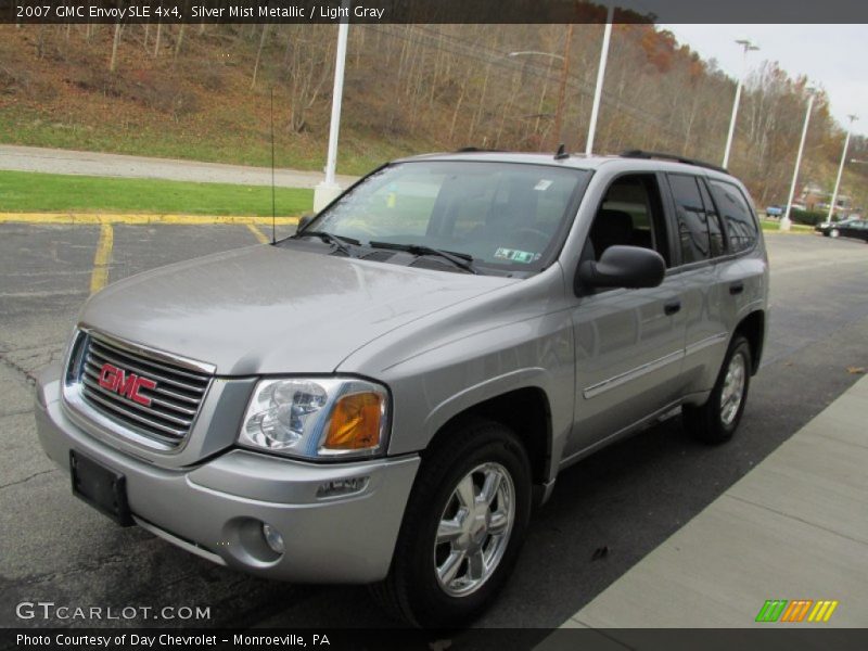 Silver Mist Metallic / Light Gray 2007 GMC Envoy SLE 4x4
