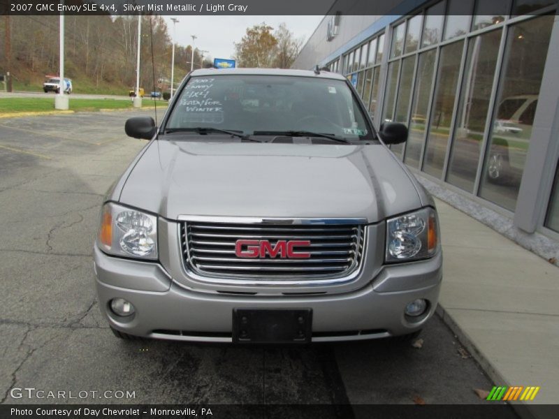 Silver Mist Metallic / Light Gray 2007 GMC Envoy SLE 4x4