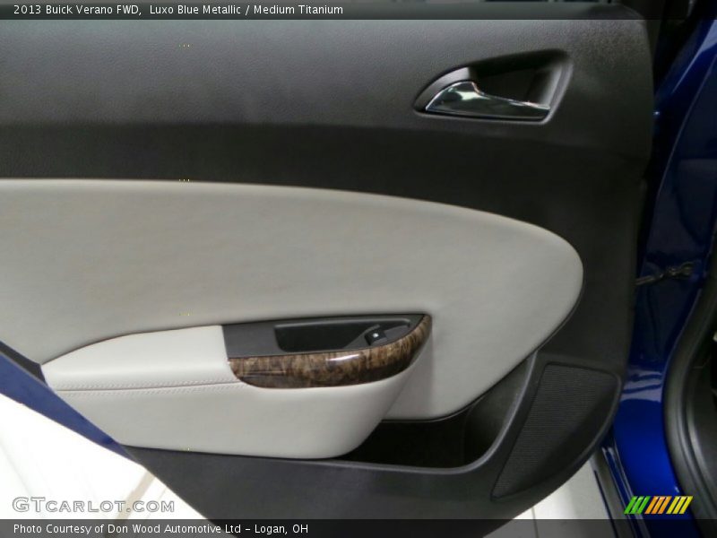 Luxo Blue Metallic / Medium Titanium 2013 Buick Verano FWD
