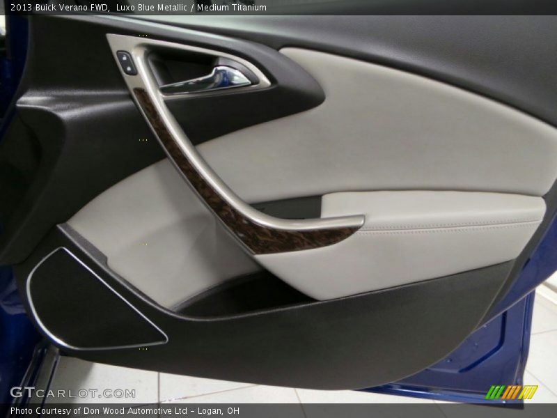 Luxo Blue Metallic / Medium Titanium 2013 Buick Verano FWD