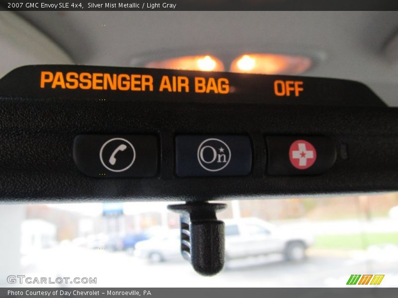 Silver Mist Metallic / Light Gray 2007 GMC Envoy SLE 4x4