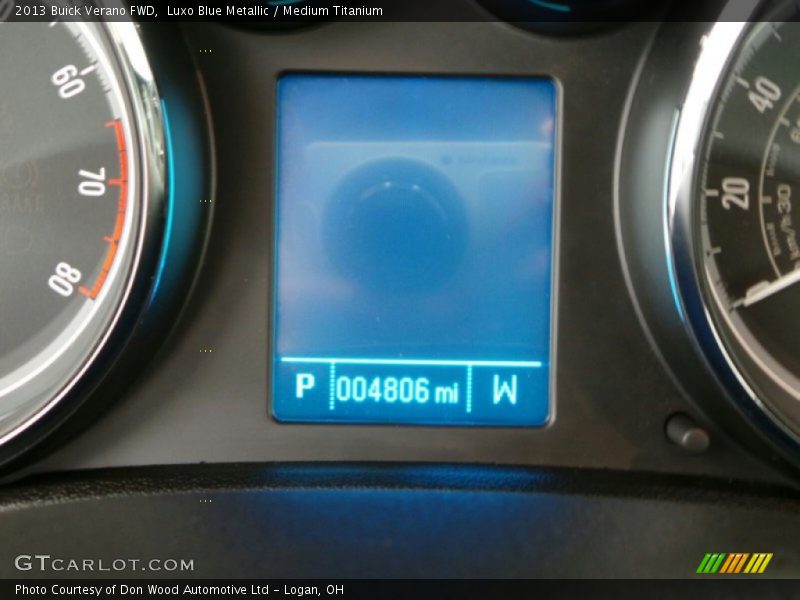 Luxo Blue Metallic / Medium Titanium 2013 Buick Verano FWD