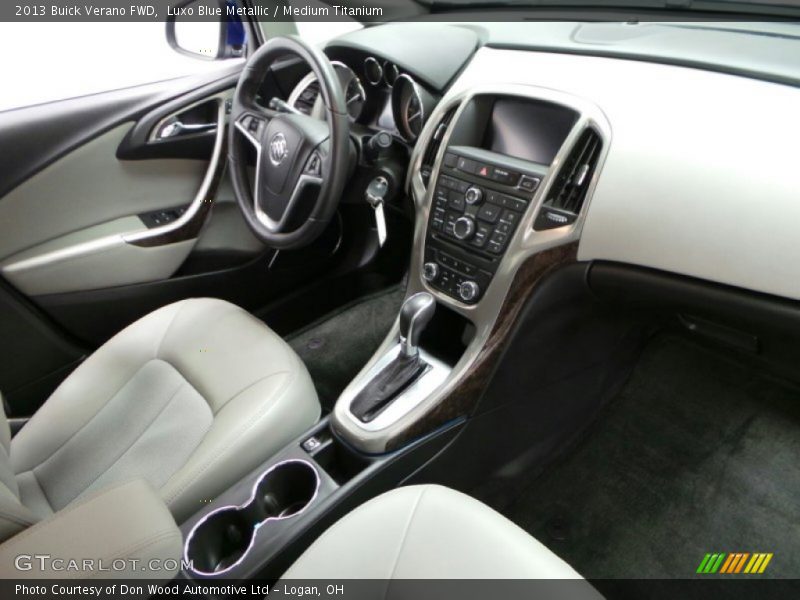 Luxo Blue Metallic / Medium Titanium 2013 Buick Verano FWD