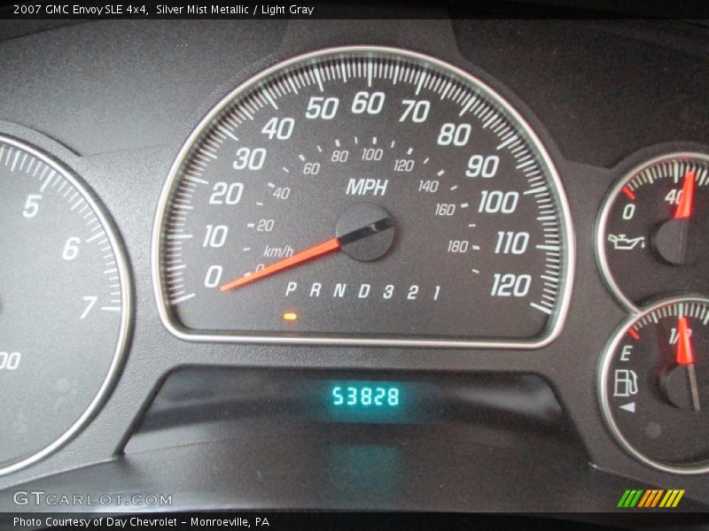 Silver Mist Metallic / Light Gray 2007 GMC Envoy SLE 4x4