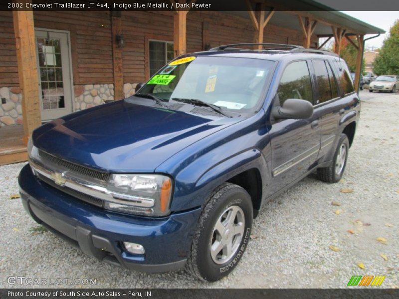 Indigo Blue Metallic / Dark Pewter 2002 Chevrolet TrailBlazer LT 4x4