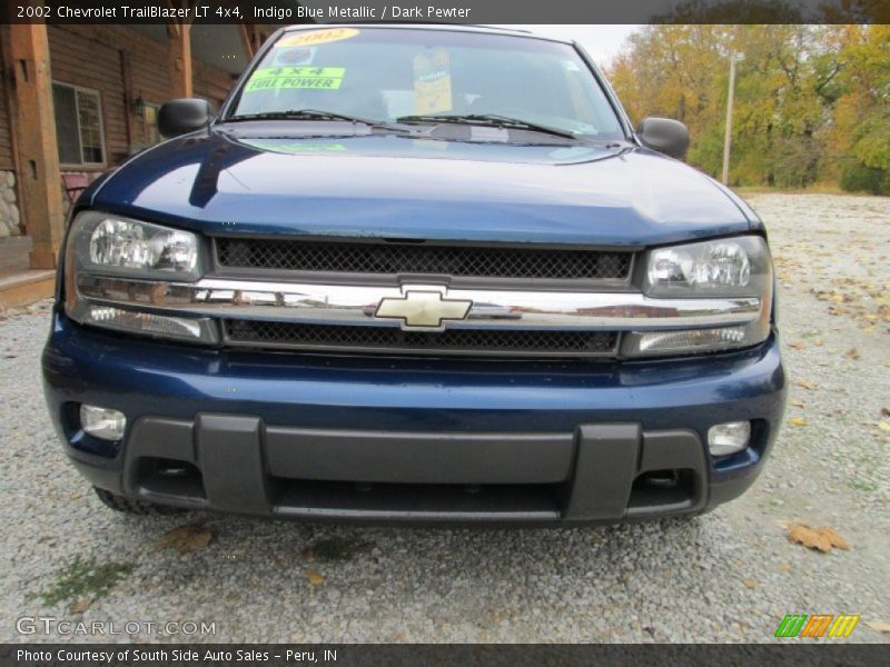 Indigo Blue Metallic / Dark Pewter 2002 Chevrolet TrailBlazer LT 4x4