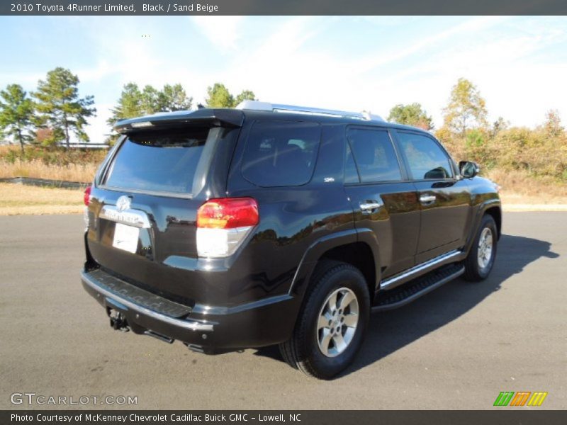 Black / Sand Beige 2010 Toyota 4Runner Limited