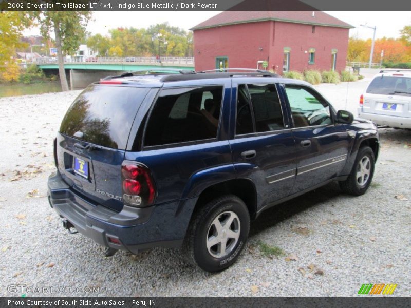 Indigo Blue Metallic / Dark Pewter 2002 Chevrolet TrailBlazer LT 4x4