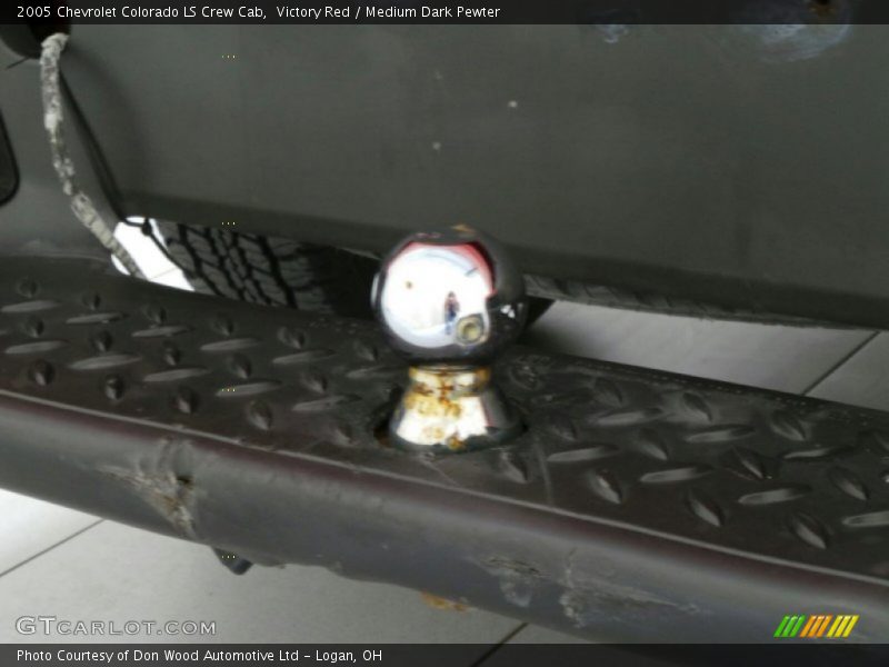 Victory Red / Medium Dark Pewter 2005 Chevrolet Colorado LS Crew Cab