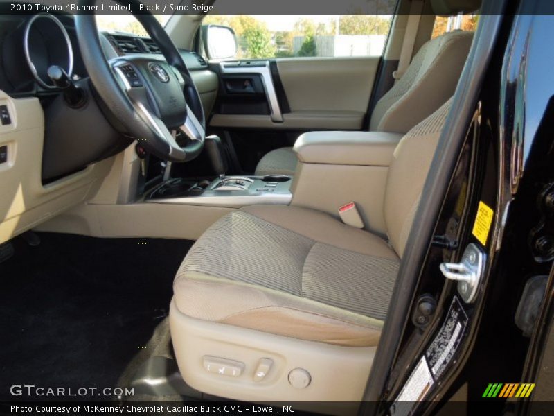 Black / Sand Beige 2010 Toyota 4Runner Limited