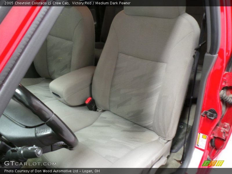 Victory Red / Medium Dark Pewter 2005 Chevrolet Colorado LS Crew Cab