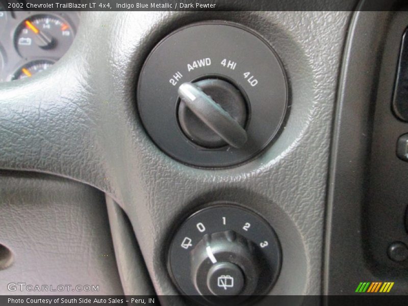 Indigo Blue Metallic / Dark Pewter 2002 Chevrolet TrailBlazer LT 4x4