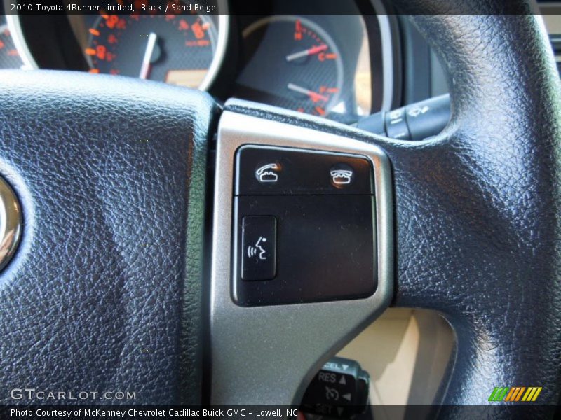 Black / Sand Beige 2010 Toyota 4Runner Limited
