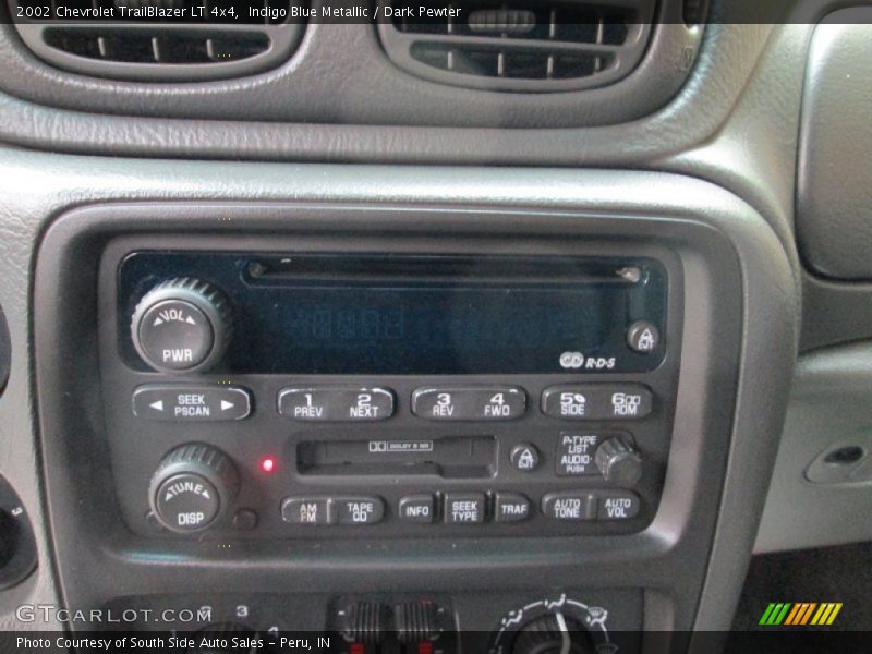 Indigo Blue Metallic / Dark Pewter 2002 Chevrolet TrailBlazer LT 4x4
