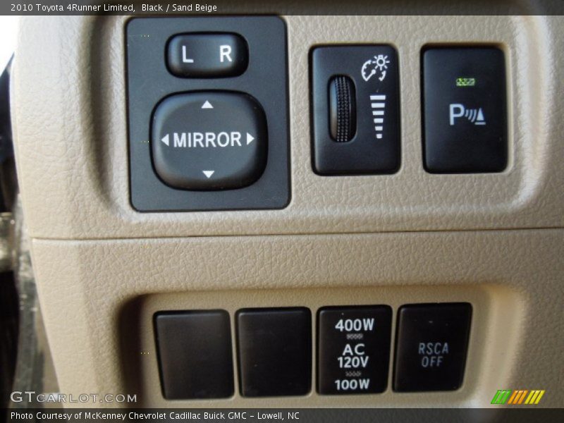 Black / Sand Beige 2010 Toyota 4Runner Limited