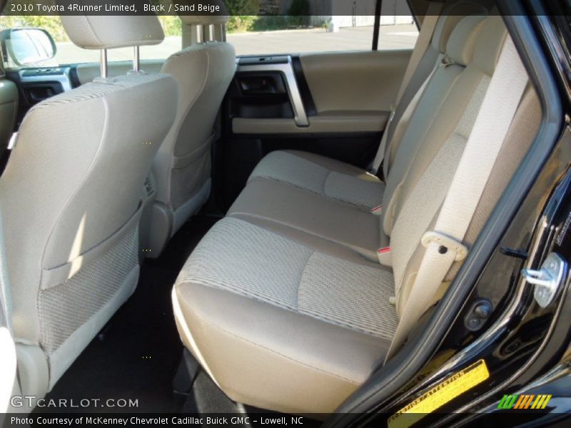 Black / Sand Beige 2010 Toyota 4Runner Limited